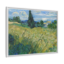 Vincent van Gogh's Green Wheat Field with Cypress (1889) - NOMADEN ART GALLERY