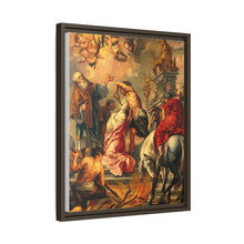 The martyrdom of Saint Apollonia. Oil painting after Jacob Jordaens.