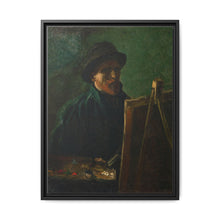 Vincent van Gogh's Self-Portrait with Dark Felt Hat at the Easel (1886) - NOMADEN ART GALLERY