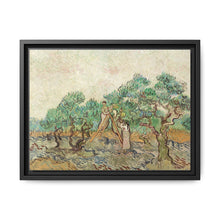 The Olive Orchard (1889) by Vincent van Gogh - Antique Framed Art Print - NOMADEN ART GALLERY