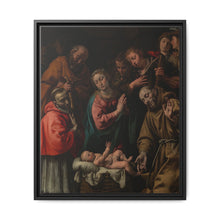 Adoration of the Shepherds with Saints Francis and Saint Carlo Borromeo by Antonio d Enrico called Tanzio da Varallo - NOMADEN ART GALLERY