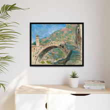 Claude Monet's Bridge at Dolceacqua (1884) - NOMADEN ART GALLERY