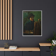 Vincent van Gogh's Self-Portrait with Dark Felt Hat at the Easel (1886) - NOMADEN ART GALLERY