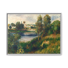 Pierre-Auguste Renoir's Landscape at Vétheuil (c. 1890) - NOMADEN ART GALLERY