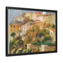Casas en una colina (Groupe de maisons sur un coteau) de Pierre Auguste Renoir 