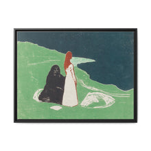 Two Women on the Shore (1898) by Edvard Munch - NOMADEN ART GALLERY