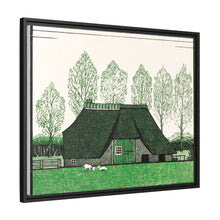 Farmhouse with thatched roof (1919) by Julie de Graag