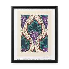 Grape pattern Art Nouveau pochoir print in oriental style. Original from our own 1914 edition of Samarkande - NOMADEN ART GALLERY