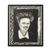 August Strindberg (1896) by Edvard Munch - NOMADEN ART GALLERY