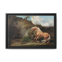 Horse Frightened by a Lion (1762–1768) by George Stubbs - NOMADEN ART GALLERY