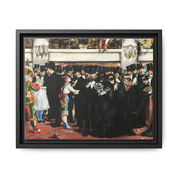 Masked Ball at the Opera (1873) by Edouard Manet - NOMADEN ART GALLERY