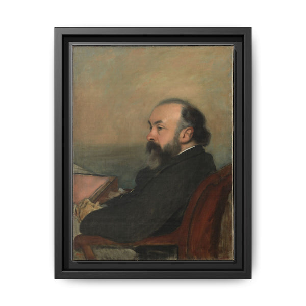 Portrait of a Man (c. 1877) by Hilaire Germain Edgar Degas - NOMADEN ART GALLERY