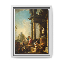 Alexander the Great at the Tomb of Achilles (ca. 1718-1719 (Baroque) by Giovanni Paolo Panini - NOMADEN ART GALLERY