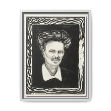 August Strindberg (1896) by Edvard Munch - NOMADEN ART GALLERY