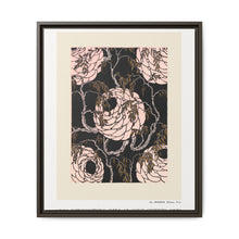 Flower pattern Art Deco stencil print in oriental style. Original from our own 1914 edition of Samarkande - NOMADEN ART GALLERY
