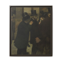 Portraits at the Stock Exchange (1878-1879) by Edgar Degas - NOMADEN ART GALLERY
