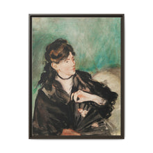 Portrait of Berthe Morisot with a Fan (1874) by Édouard Manet. - NOMADEN ART GALLERY