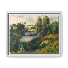 Pierre-Auguste Renoir's Landscape at Vétheuil (c. 1890) - NOMADEN ART GALLERY