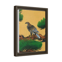 Pine and Eagle, a traditional portrait of a charismatic Japanese eagle by Kano Tanyu (1602-1674)