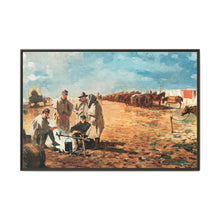 Rainy Day in Camp (1870) by Winslow Homer - NOMADEN ART GALLERY