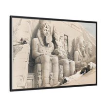 The Great Temple of Aboo Simble Nubia illustration by David Roberts (1796–1864)
