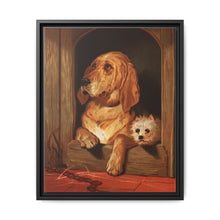 Dignity and Impudence by Sir Edwin Landseer (1877), Landseer’s dog painting of a bloodhound and a terrier - NOMADEN ART GALLERY