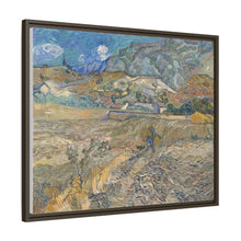 Vincent van Gogh's The Landscape at Saint-Rémy (Enclosed Field with Peasant) - NOMADEN ART GALLERY