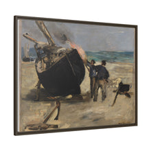 Tarring the Boat (Le Bateau goudronné) de Édouard Manet