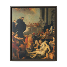 Saint Francis Xavier preaching and healing. Oil painting after Peter Paul Rubens. - NOMADEN ART GALLERY