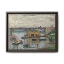 Claude Monet's Bridge at Argenteuil on a Gray Day (1876) - NOMADEN ART GALLERY