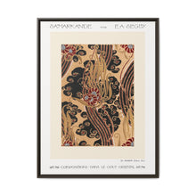 Flower pattern Art Deco stencil print in oriental style. Original from our own 1914 edition of Samarkande - NOMADEN ART GALLERY