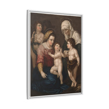 Saint Mary (the Blessed Virgin) with the Christ Child, Saint John the Baptist