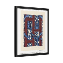 Estampado de pochoir con estampado de flores Art Nouveau en estilo oriental. Original de nuestra propia edición de 1914 de Samarkande.