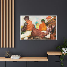 The Jockeys (ca. 1882) by Edgar Degas