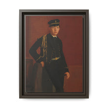 Achille De Gas in the Uniform of a Cadet (1856-1857) by Edgar Degas. - NOMADEN ART GALLERY