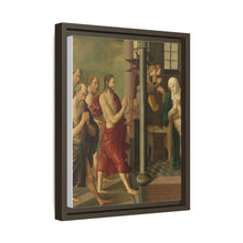 Panel of an Altarpiece with Dispute with the Doctors, on verso is Appearance of Christ to his Mother (c. 1520 - c. 1535) by Master of Alkmaar