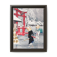 Okabe in Snow (ca.1925–1926) print in high resolution by Hiroaki Takahashi - NOMADEN ART GALLERY
