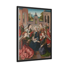 The Virgin and Child with Four Holy Virgins (c. 1495 - c. 1500) by Master of the Virgo inter Virgines