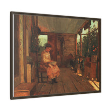 Girl Shelling Peas (ca.1873) by Winslow Homer