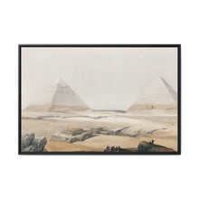 Pyramids of Geezeh (Giza) illustration by David Roberts (1796–1864) - NOMADEN ART GALLERY