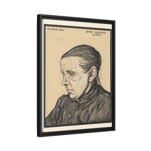 Portret van Dina Klaver (1916) by Julie de Graag