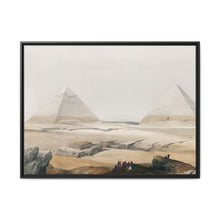 Pyramids of Geezeh (Giza) illustration by David Roberts (1796–1864) - NOMADEN ART GALLERY