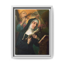 Female Saint Holding Crucifix with Crown of Thorns - NOMADEN ART GALLERY