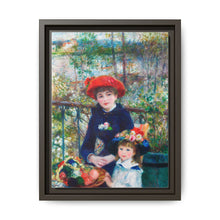 Two Sisters (On the Terrace) (1881) by Pierre-Auguste Renoir - NOMADEN ART GALLERY