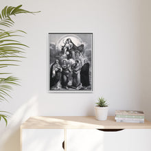 The Virgin and Child with Saint Geminianus of Modena, Saint Peter, Saint Paul and Saint Antony of Padua. Lithograph by F. Hanfstaengl after B. Ramenghi, il Bagnacavallo.
