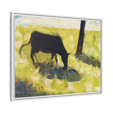 Black Cow in a Meadow (ca. 1881) by Georges Seurat