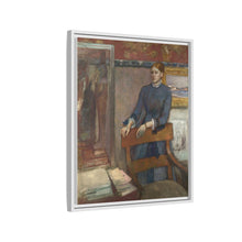 Hélène Rouart in her Father's Study (1886) by Edgar Degas