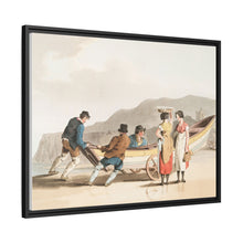 Illustration of fishermen from The Costume of Yorkshire (1814) by George Walker