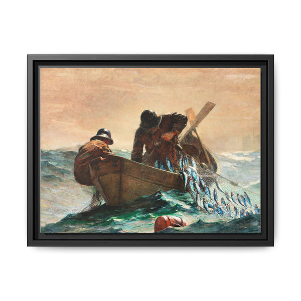 The Herring Net (1885) by Winslow Homer - NOMADEN ART GALLERY