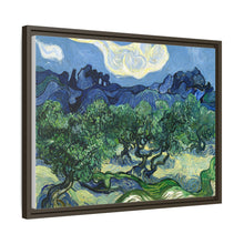 Vincent van Gogh's Olive Trees with the Alpilles in the Background (1889) - NOMADEN ART GALLERY